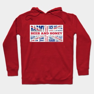 Union Jack, Cockney Rhyming Slang Hoodie